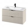 CERSANIT ZESTAW SET C147 TIRSO 100 KASZMIR MATOWY (SZAFKA + UMYWALKA) S801-548